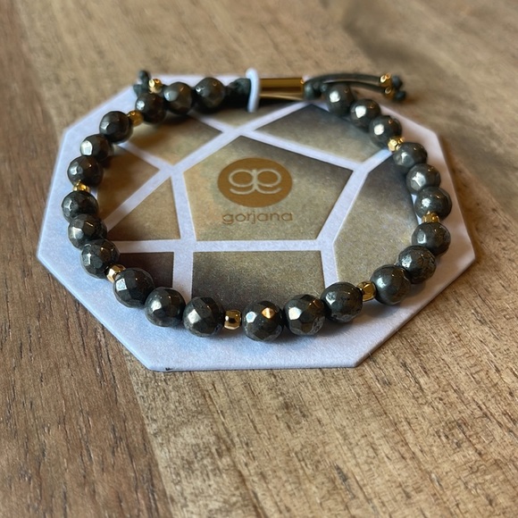 Gorjana Power Gemstone Bracelet | NWT | Pyrite & Gold - Picture 5 of 8